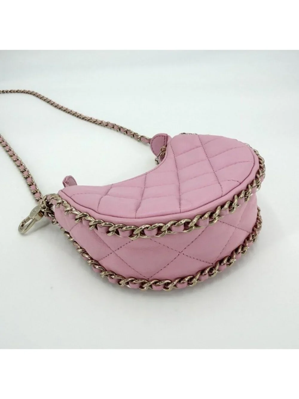 Chanel Shoulder Bag Quilted Mini Hobo Mini Chain Bag Pochette Crossbody
